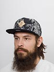 Бейсболка DJINNS арт. 6P SB Aloha Couch (черный)